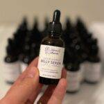 [WHOLESALE] 1oz Organic Belly Serum | Prevent & Fade Stretch Marks | Nourish Skin and Soothe Itchiness | Tamanu + Kukui Oils | Natural Butter Pecan Scent